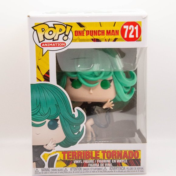 Funko Pop Animation One Punch Man Terrible Tornado #721 (GUC) - Picture 2 of 9